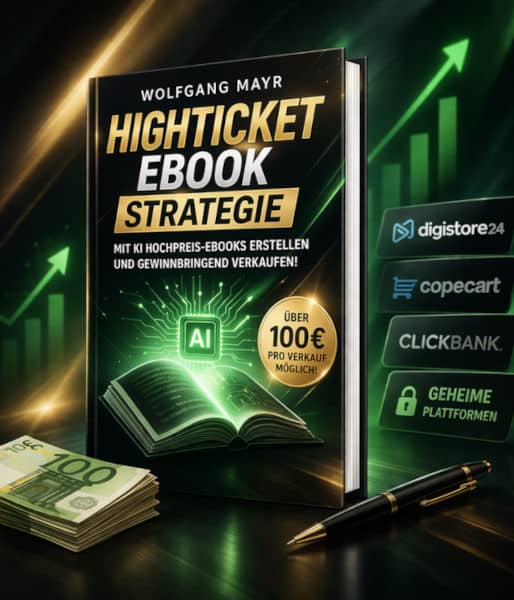 Mit hochpreisigen EBooks Geld verdienen? Die Highticket EBook Strategie